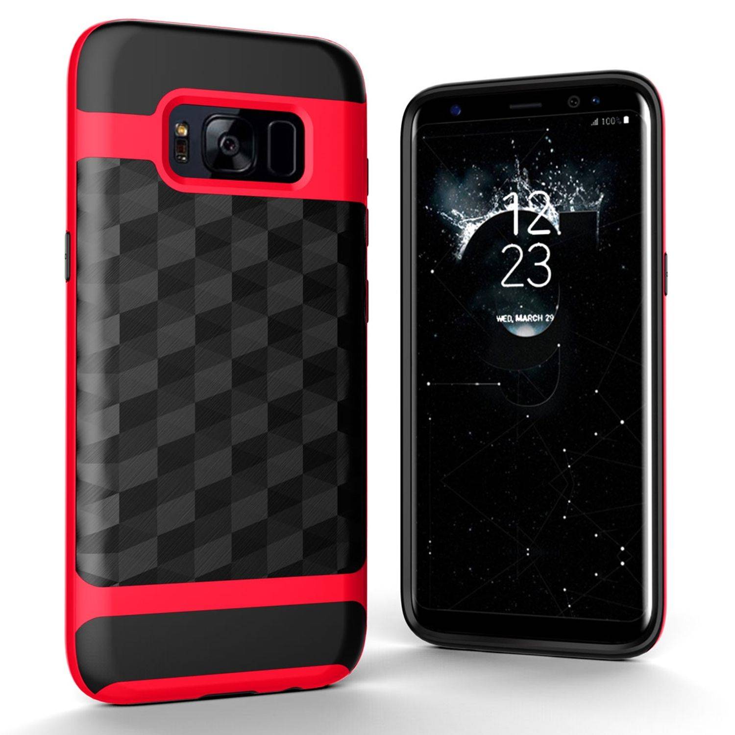 Samsung Galaxy S7 Handyhülle Backcover Rot