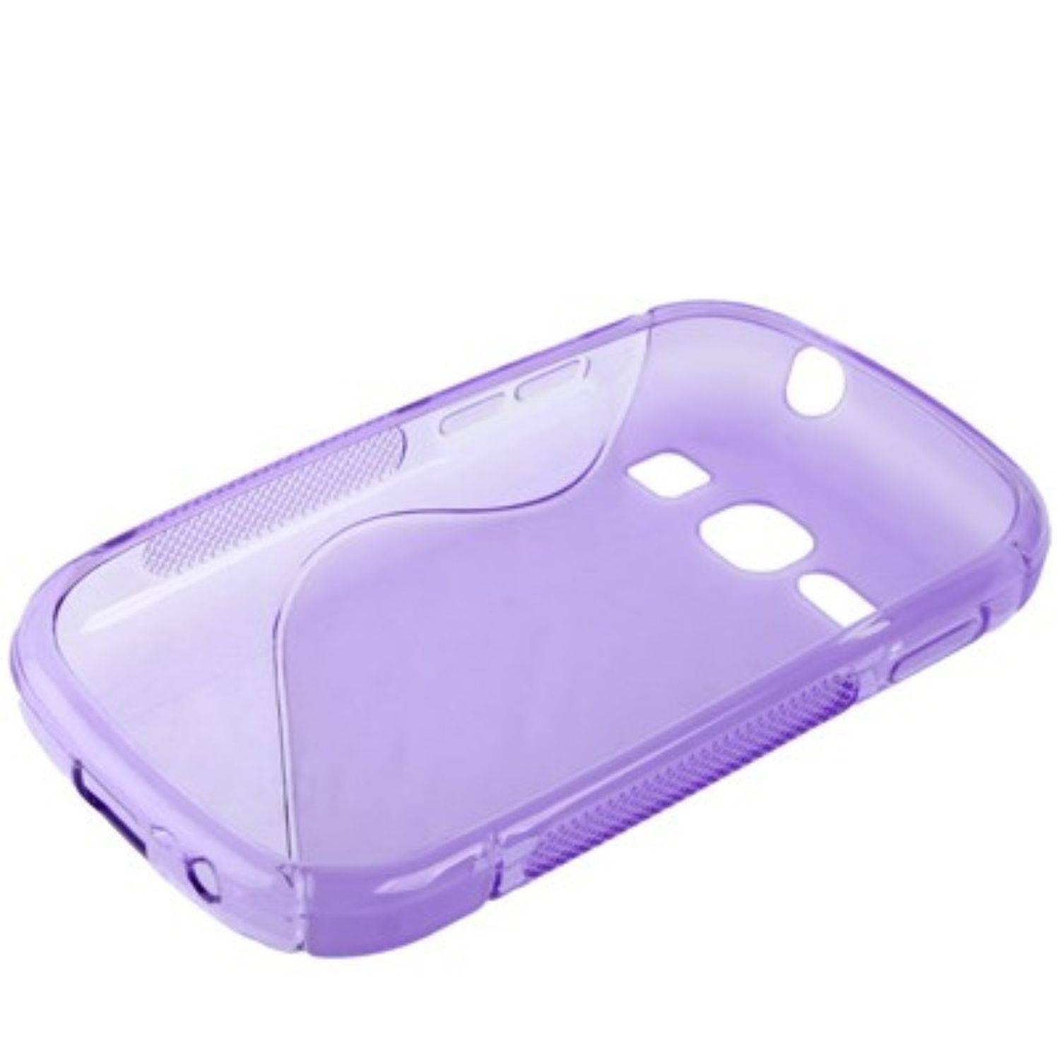 Samsung Galaxy Fame S6810 Handyhülle Backcover Violett