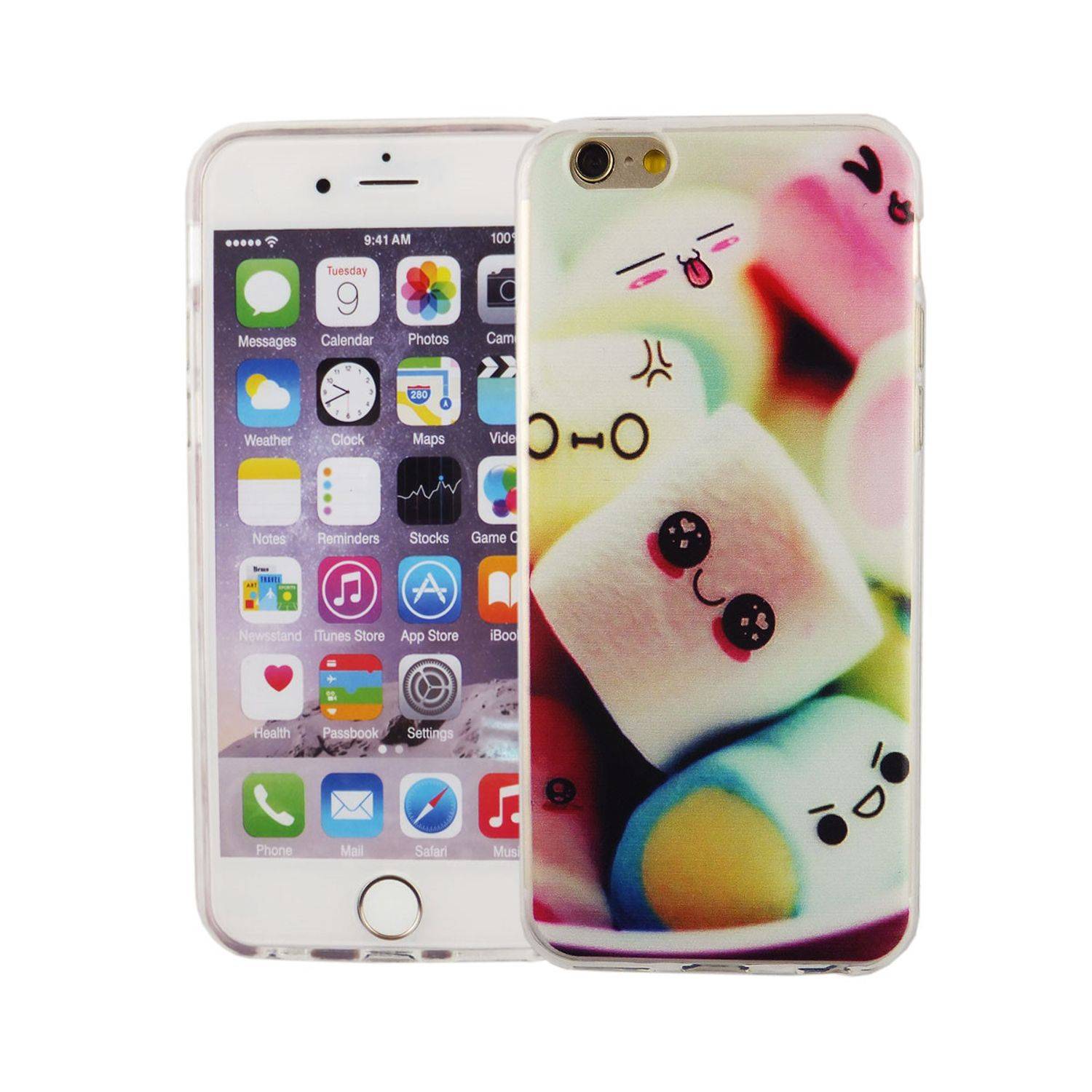 Apple iPhone 6 / 6s Handyhülle Bumper Backcover Mehrfarbig