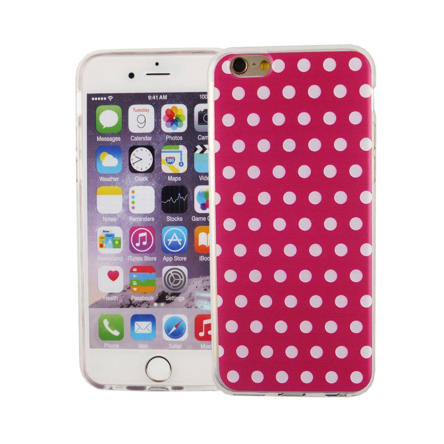 Apple iPhone 6 / 6s Handyhülle Bumper Backcover Rosa