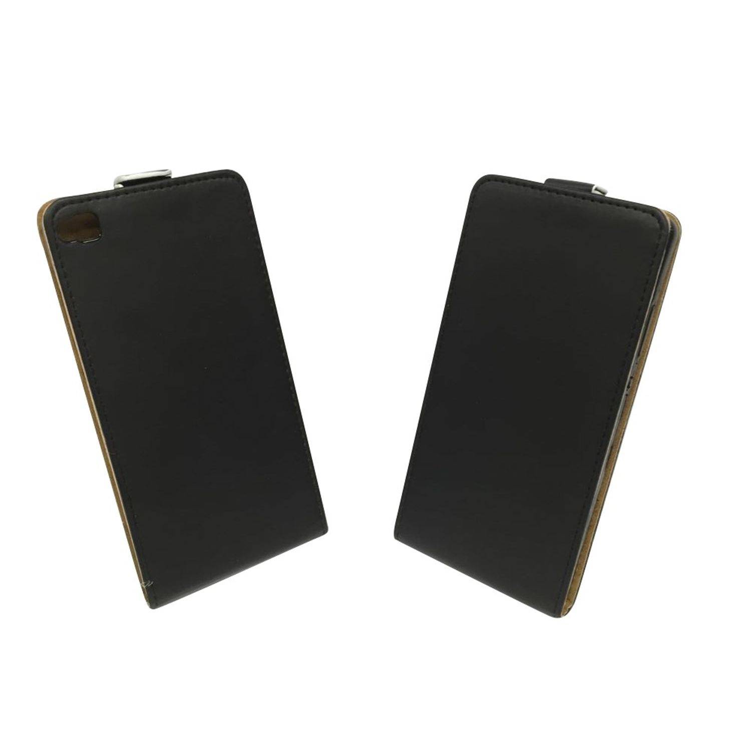 Huawei P8 Handyhülle Backcover Schwarz