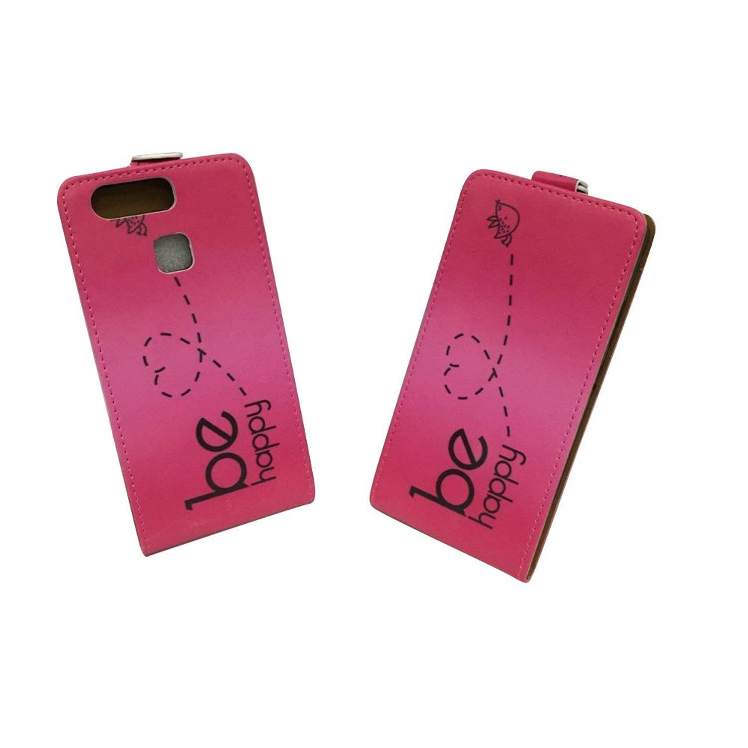 Huawei P9 Handyhülle Backcover Rosa