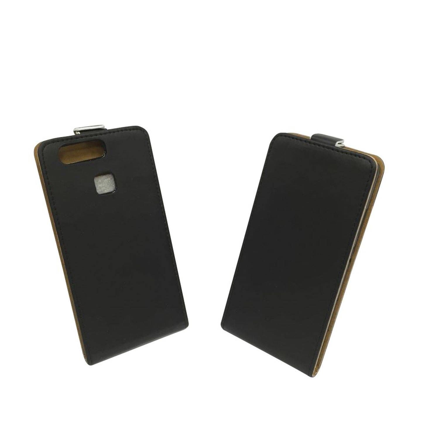 Huawei P9 Handyhülle Backcover Schwarz