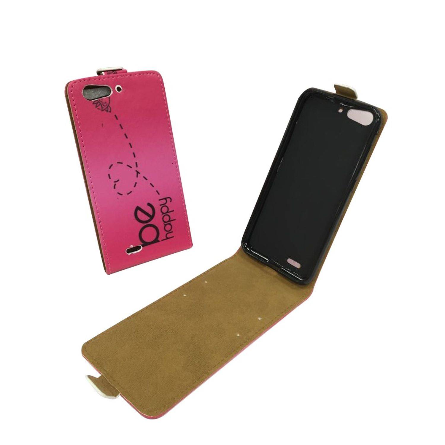 ZTE Blade V6 Handyhülle Backcover Rosa
