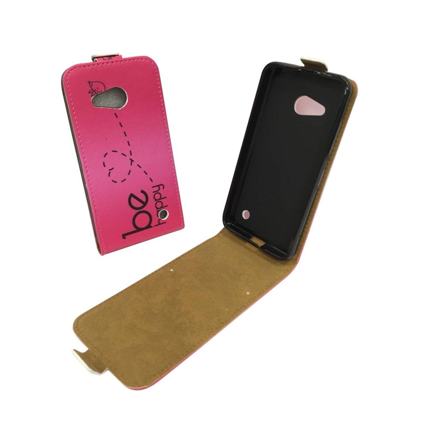 Microsoft Lumia 640 Handyhülle Backcover Rosa