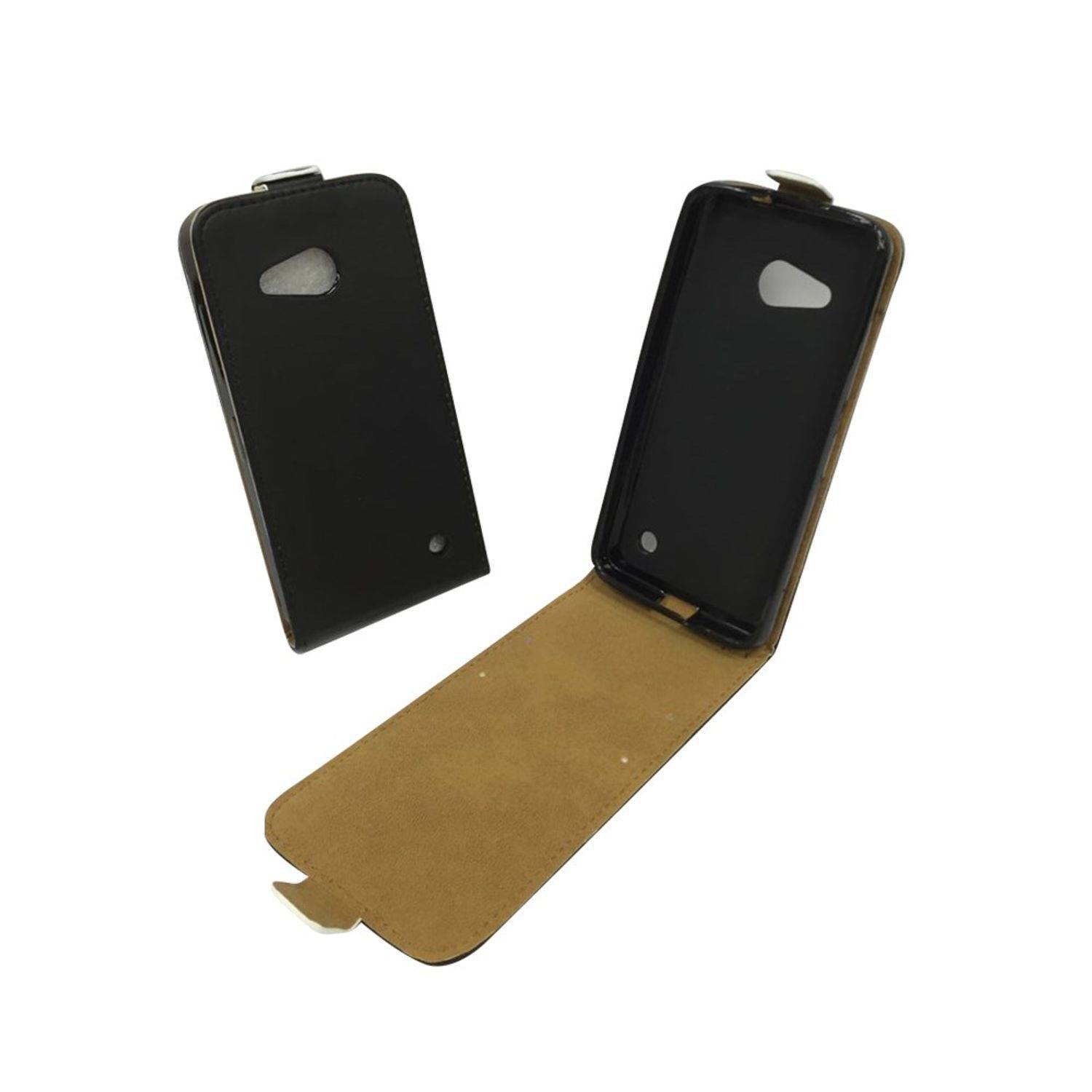 Microsoft Lumia 640 Handyhülle Backcover Schwarz