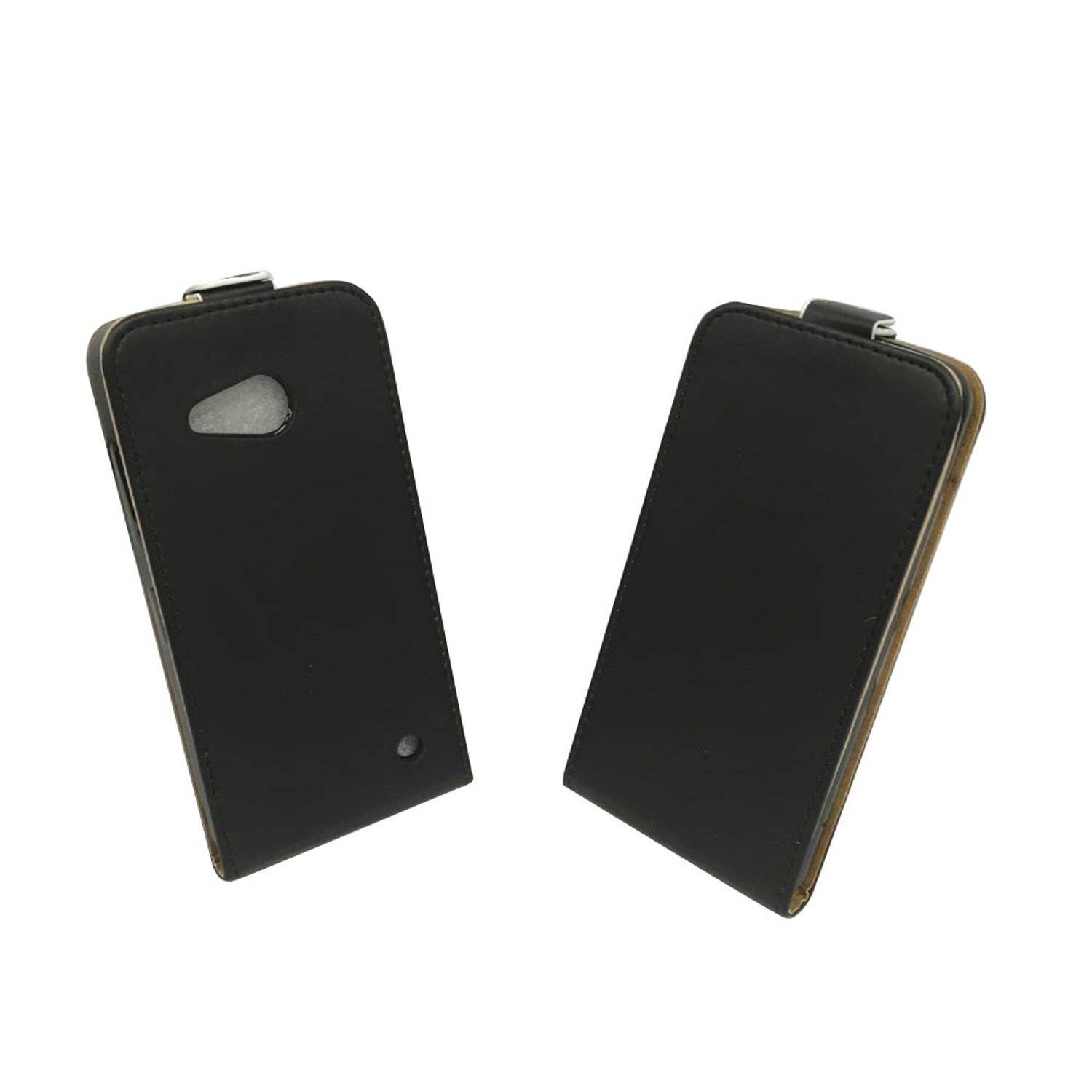 Microsoft Lumia 640 Handyhülle Backcover Schwarz