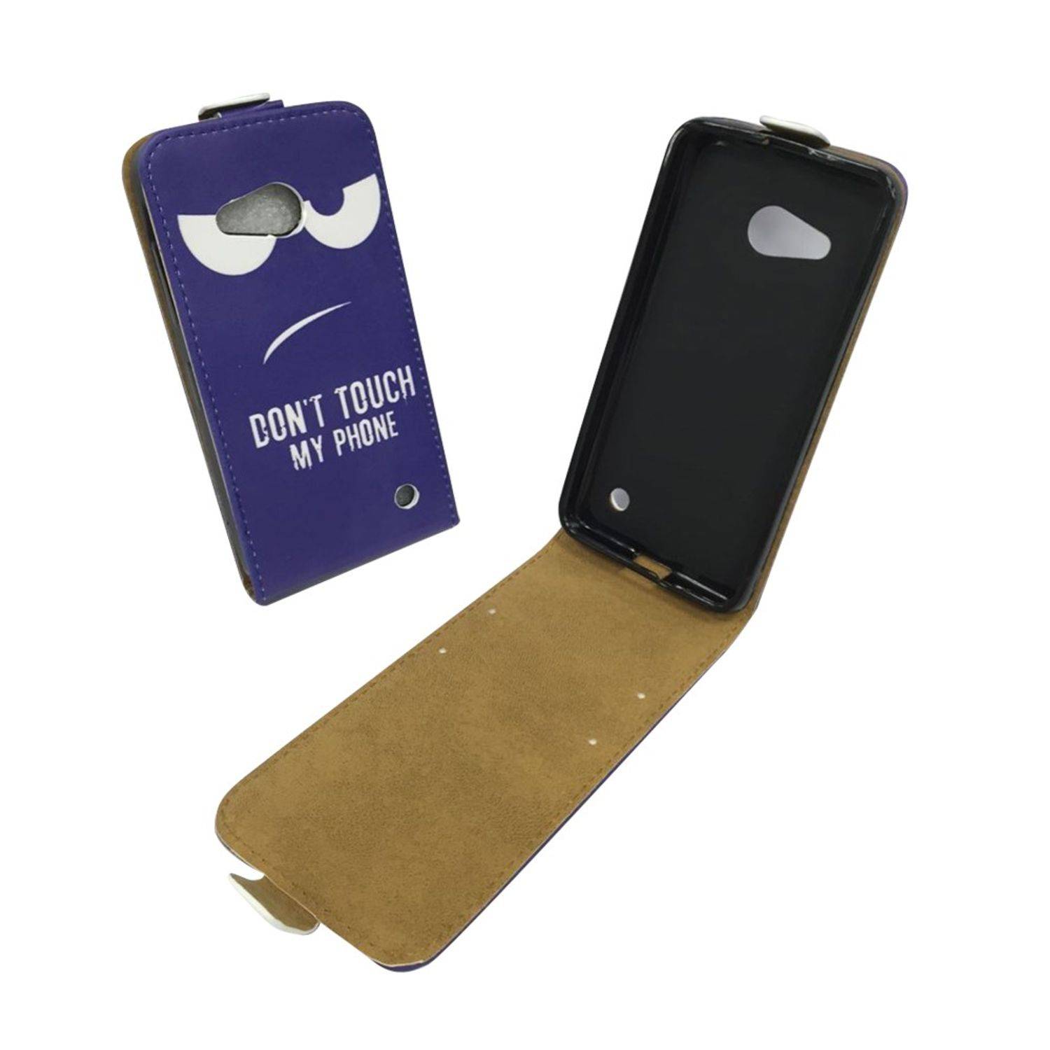 Microsoft Lumia 550 Handyhülle Backcover Blau