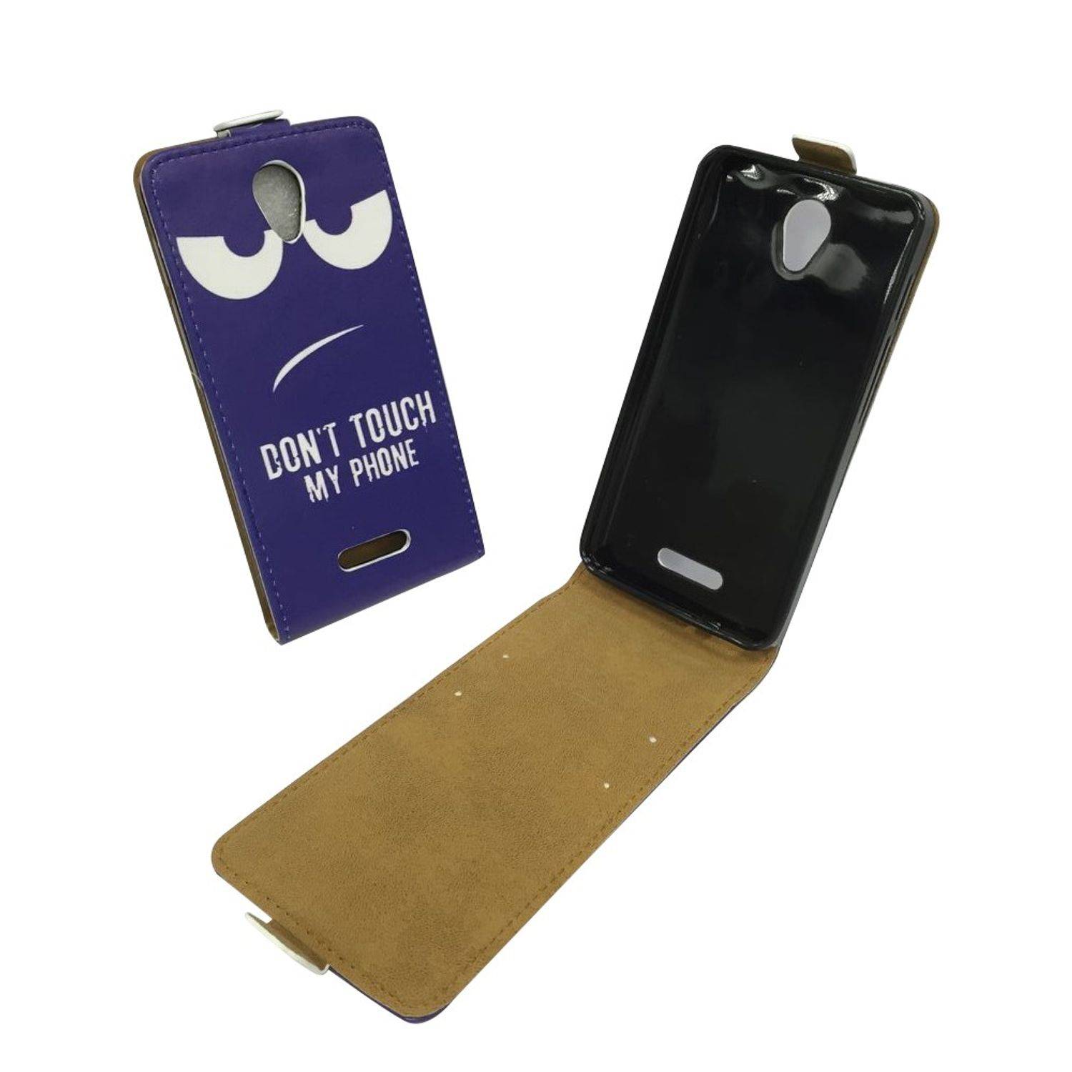 Alcatel Pop 4 Handyhülle Backcover Blau
