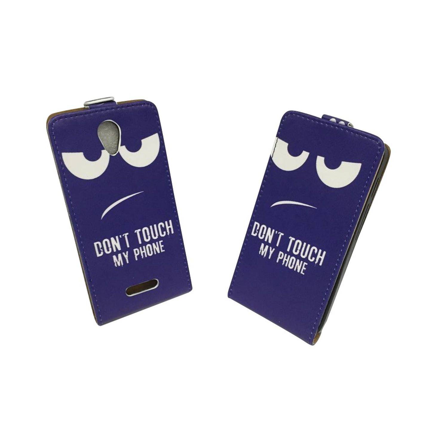 Alcatel Pop 4 Handyhülle Backcover Blau