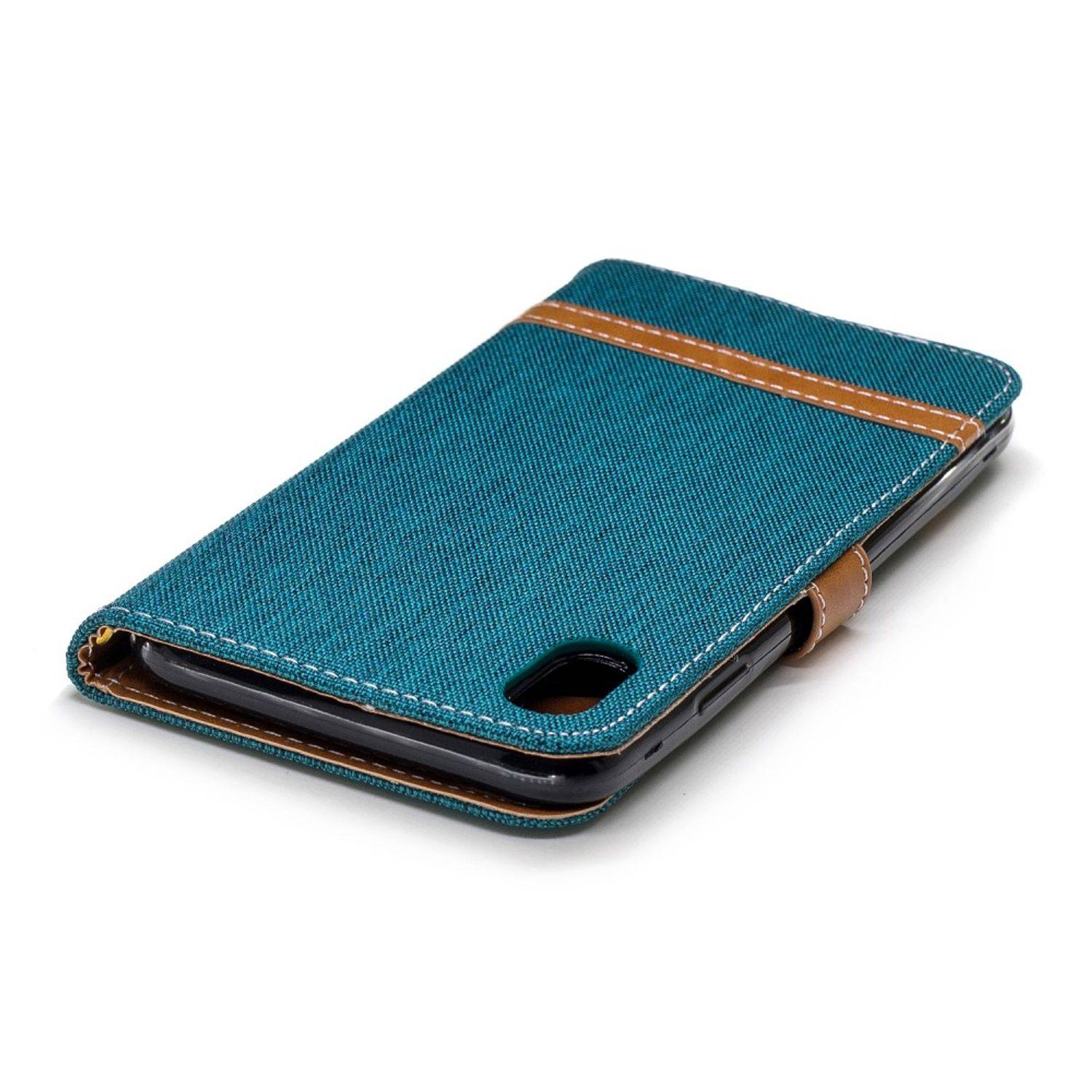 Apple iPhone XS Max Handyhülle Bookcover Grün