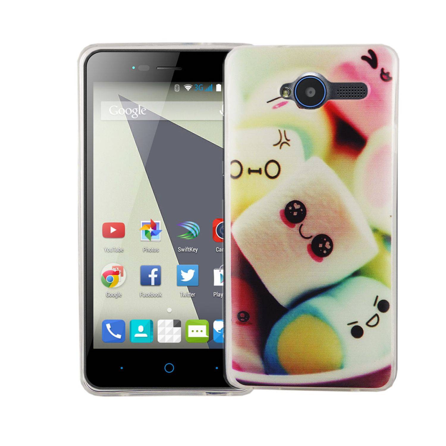 ZTE Blade L3 Handyhülle Bumper Backcover Mehrfarbig