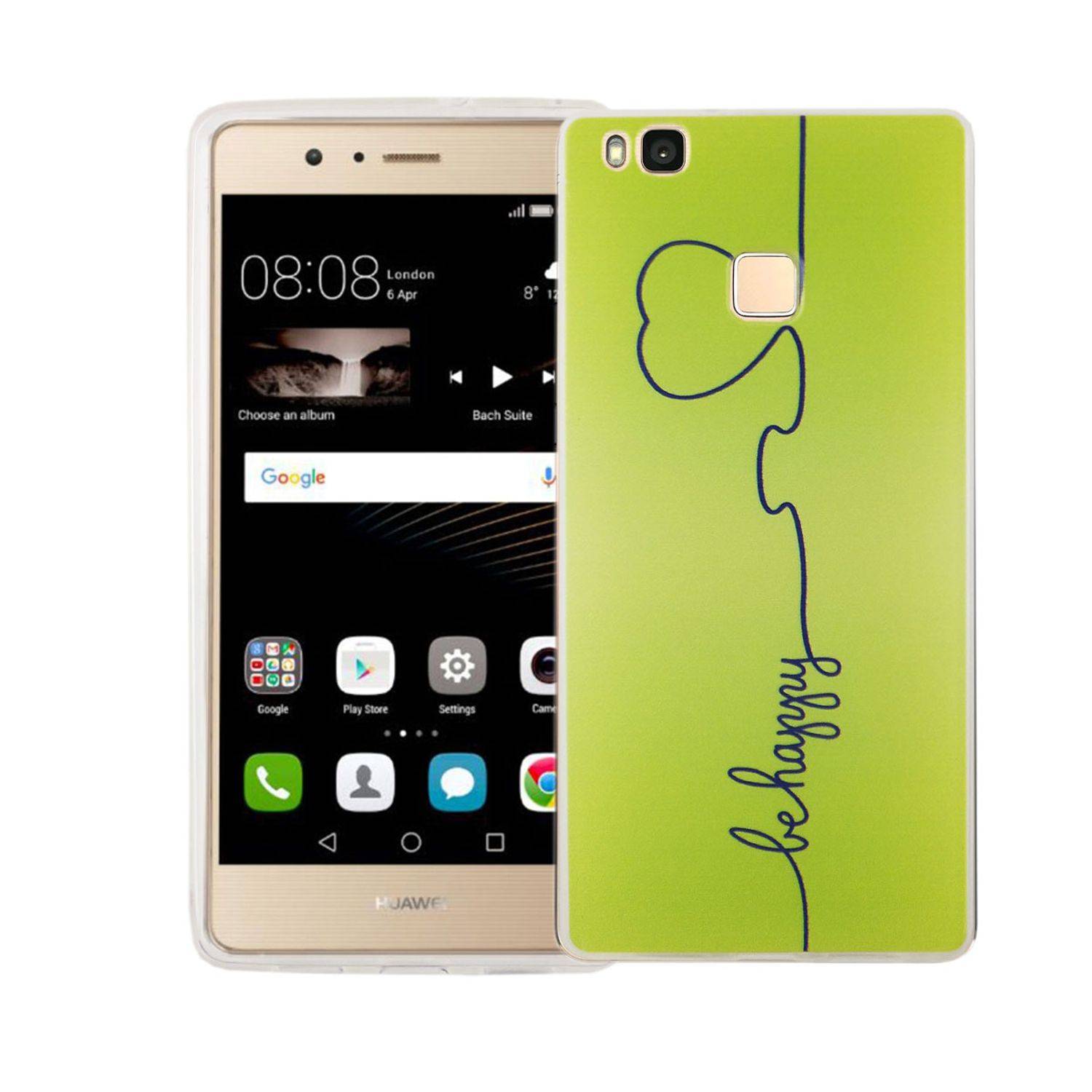 Huawei P9 Lite Handyhülle Bumper Backcover Grün
