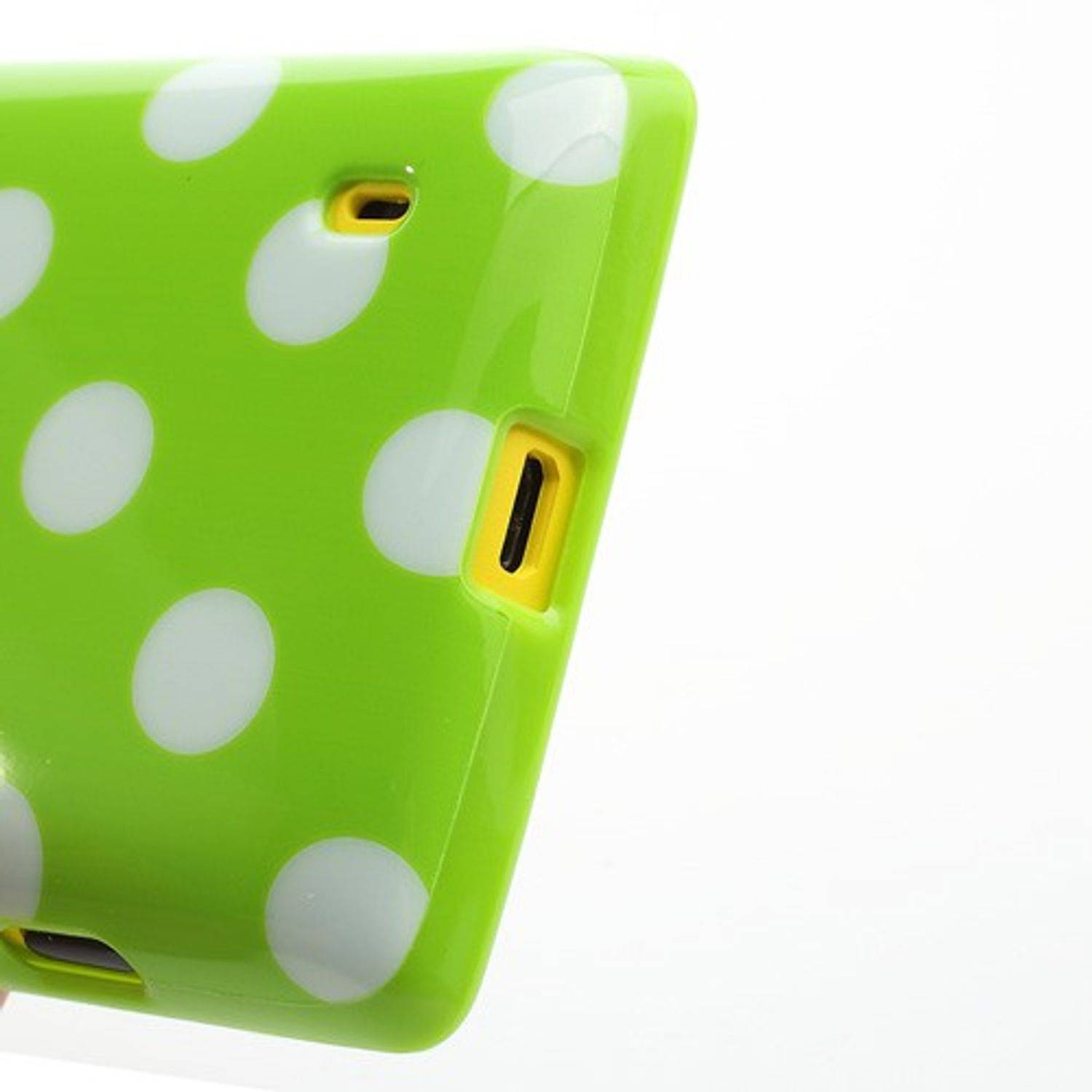 Nokia Lumia 520 Handyhülle Backcover Schwarz