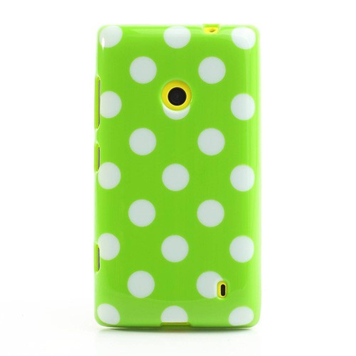 Nokia Lumia 520 Handyhülle Backcover Grün