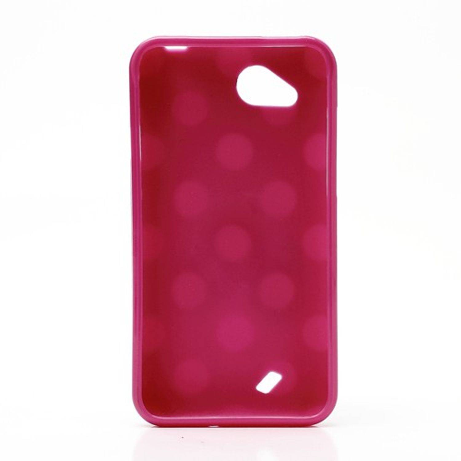 Sony Xperia acro S Handyhülle Backcover Rot