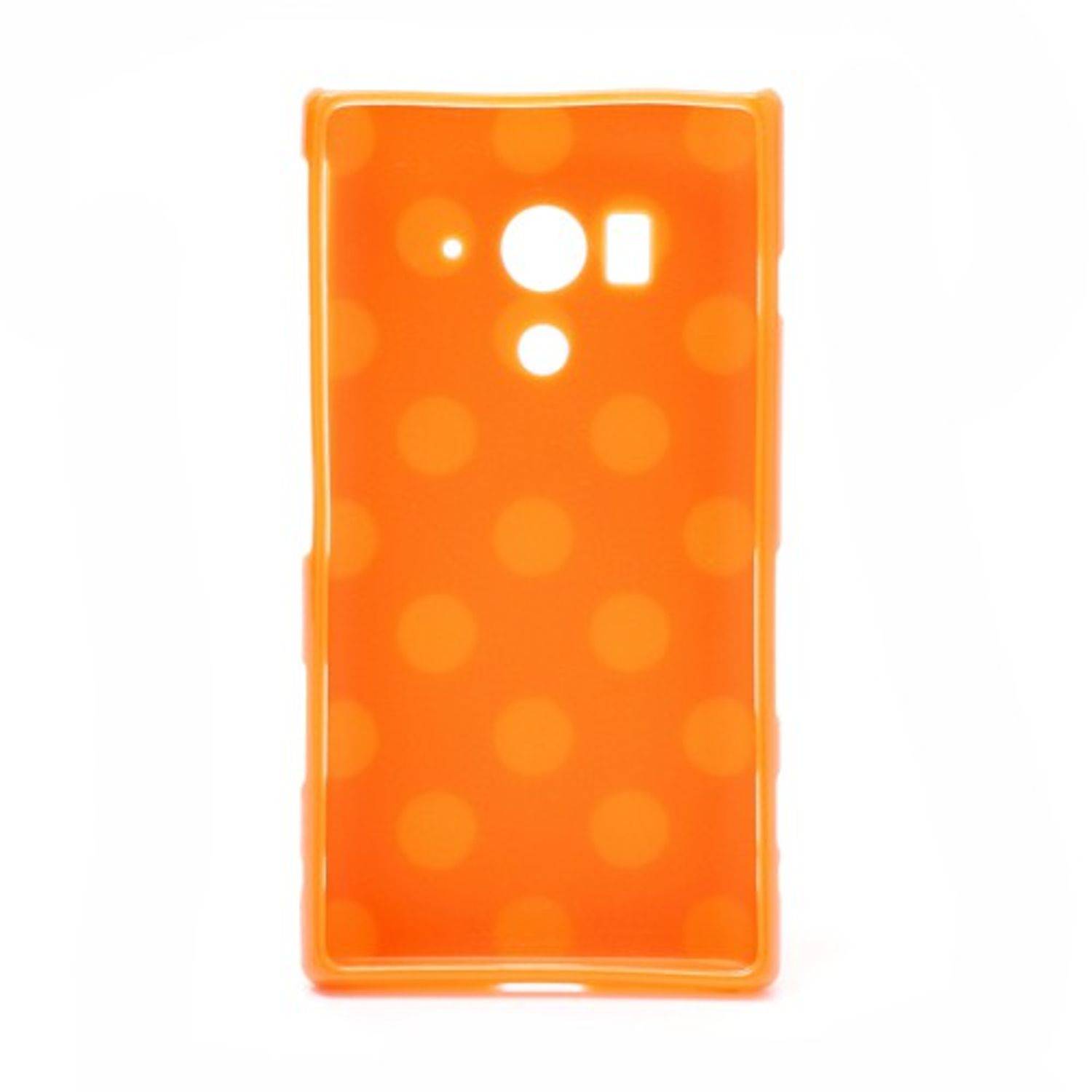 Sony Xperia acro S Handyhülle Backcover Orange