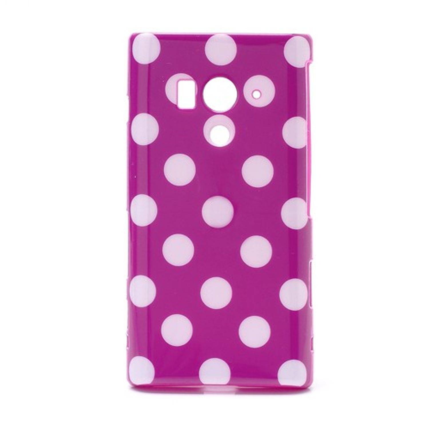 Sony Xperia acro S Handyhülle Backcover Violett