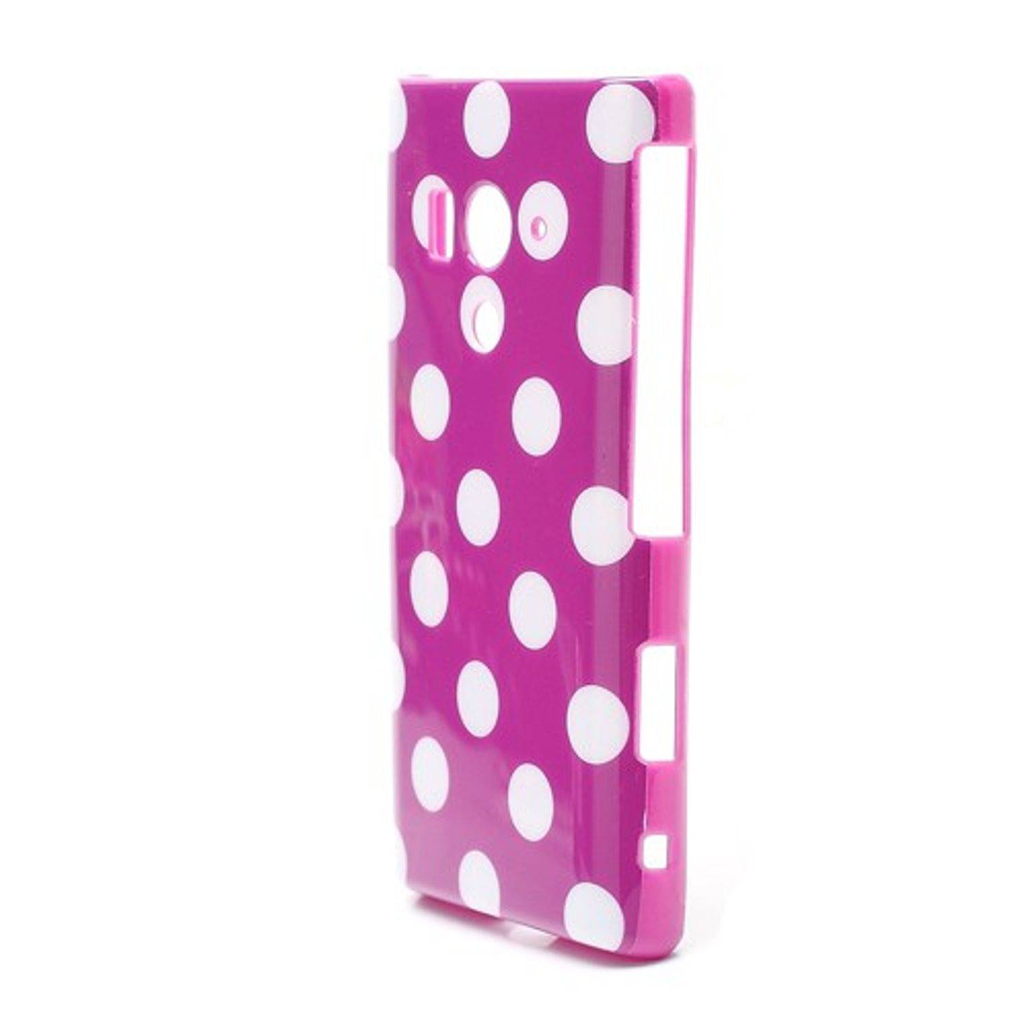Sony Xperia acro S Handyhülle Backcover Violett
