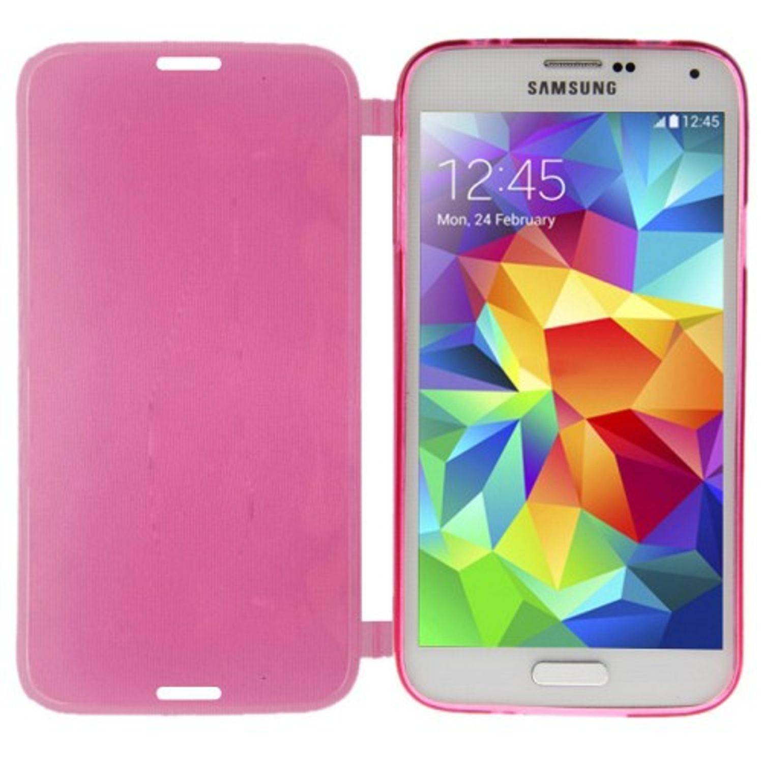 Samsung Galaxy S5 / S5 Neo Handyhülle Backcover Rosa
