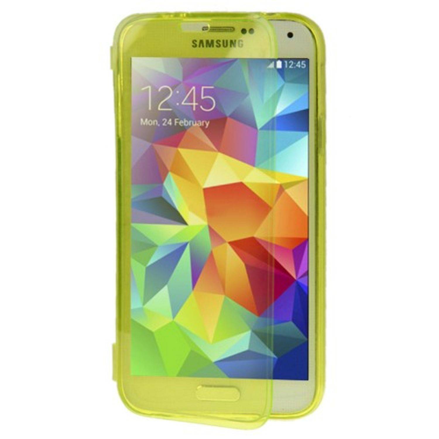 Samsung Galaxy S5 / S5 Neo Handyhülle Backcover Gelb