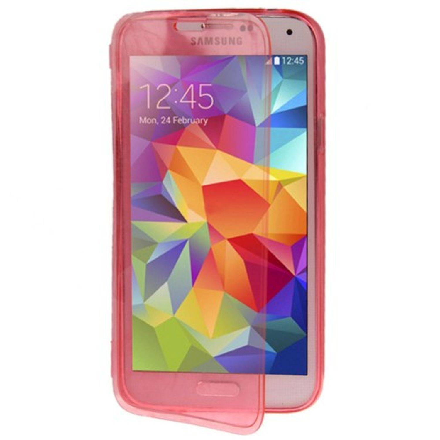 Samsung Galaxy S5 / S5 Neo Handyhülle Backcover Rosa