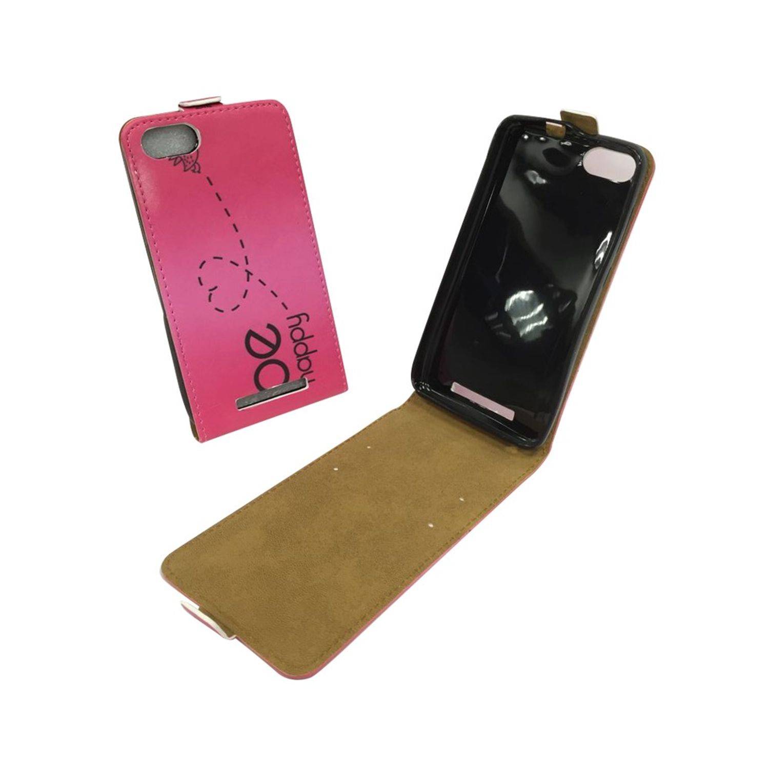 Wiko Lenny 3 Handyhülle Backcover Rosa