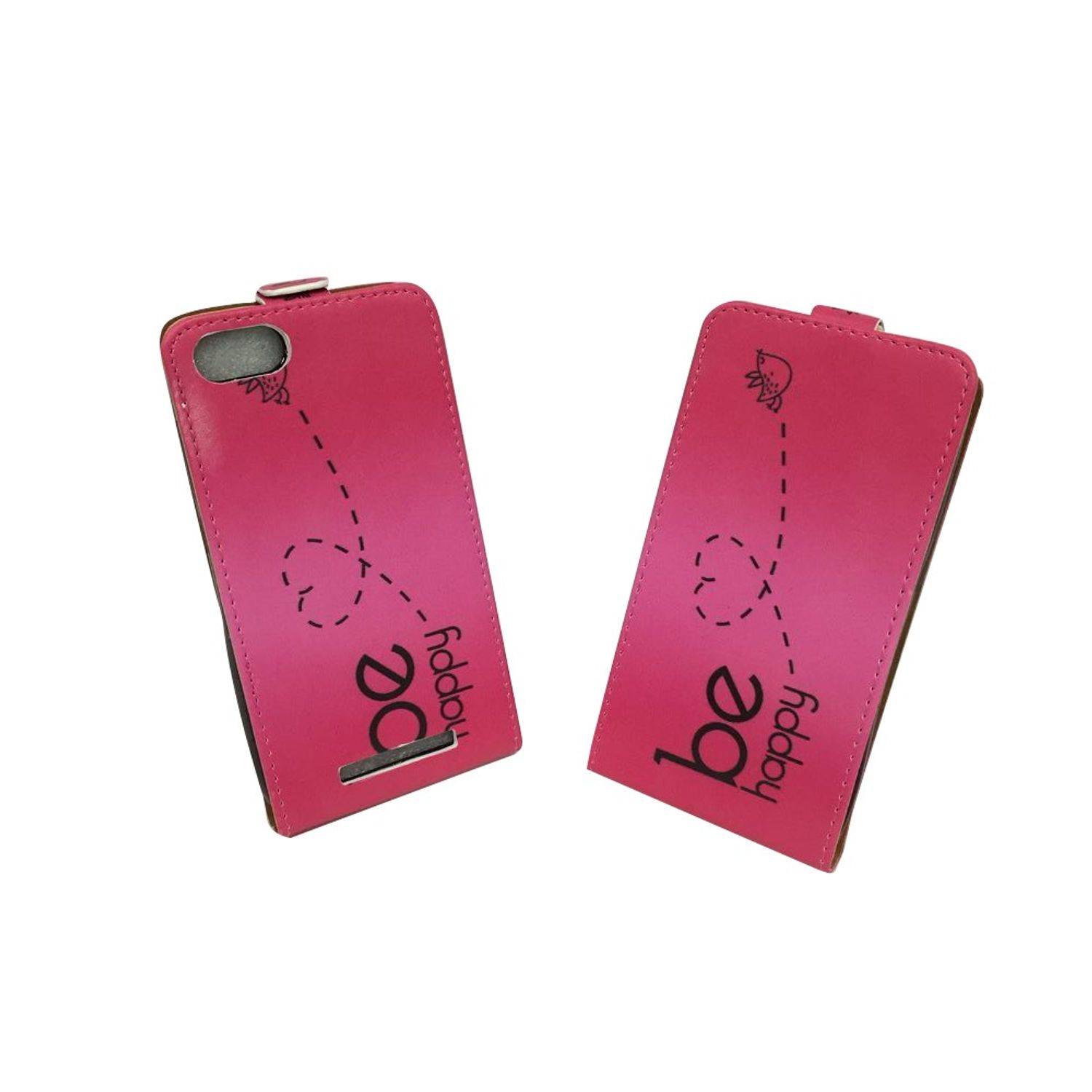 Wiko Lenny 3 Handyhülle Backcover Rosa