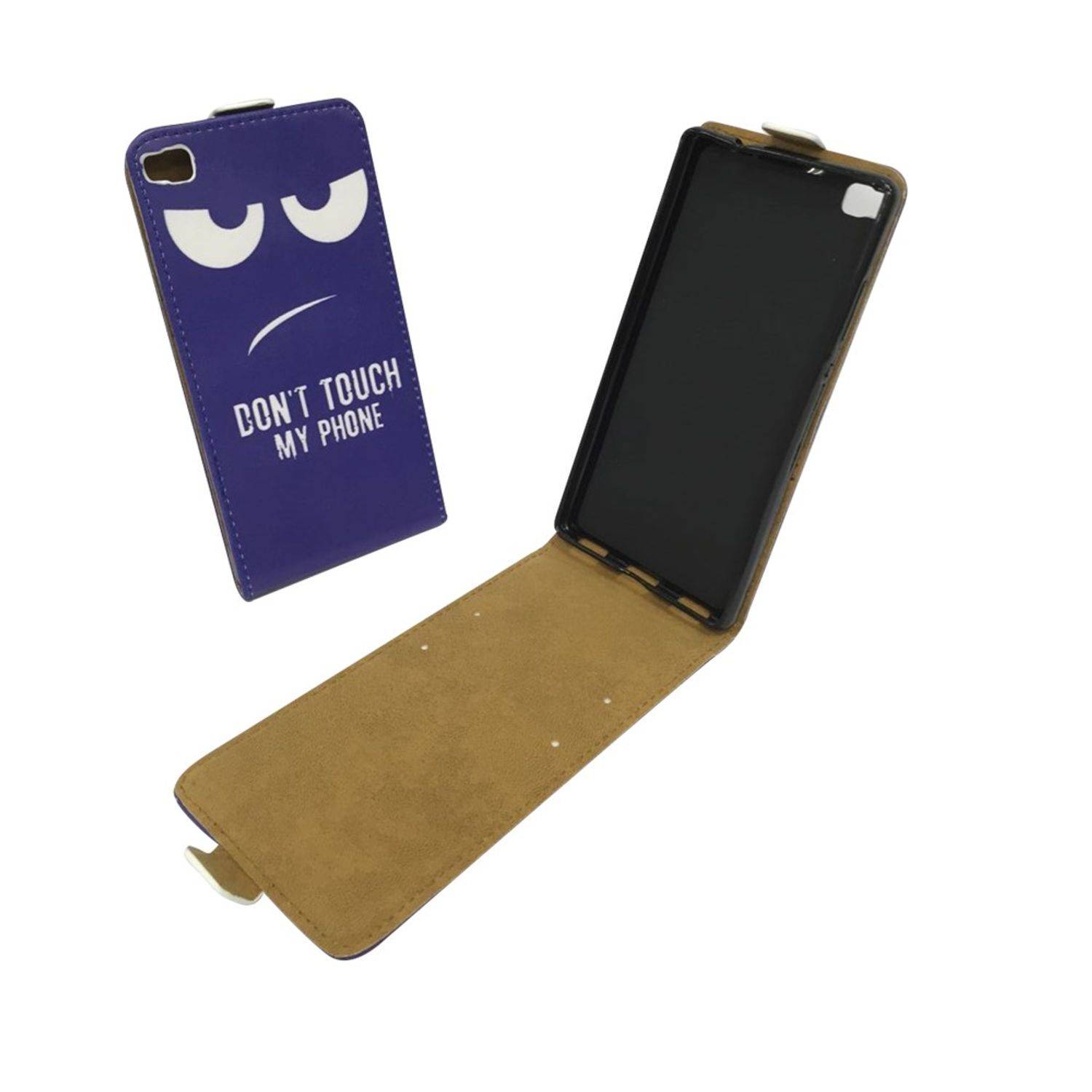 Huawei P8 Handyhülle Backcover Blau
