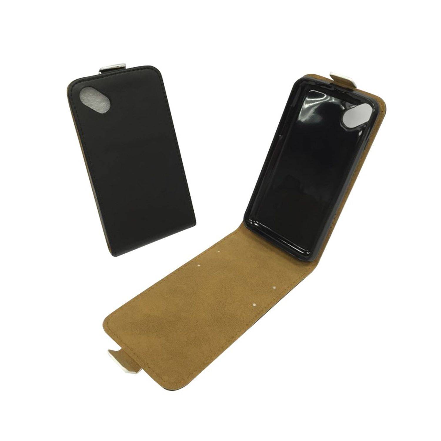 Wiko Sunny Handyhülle Backcover Schwarz