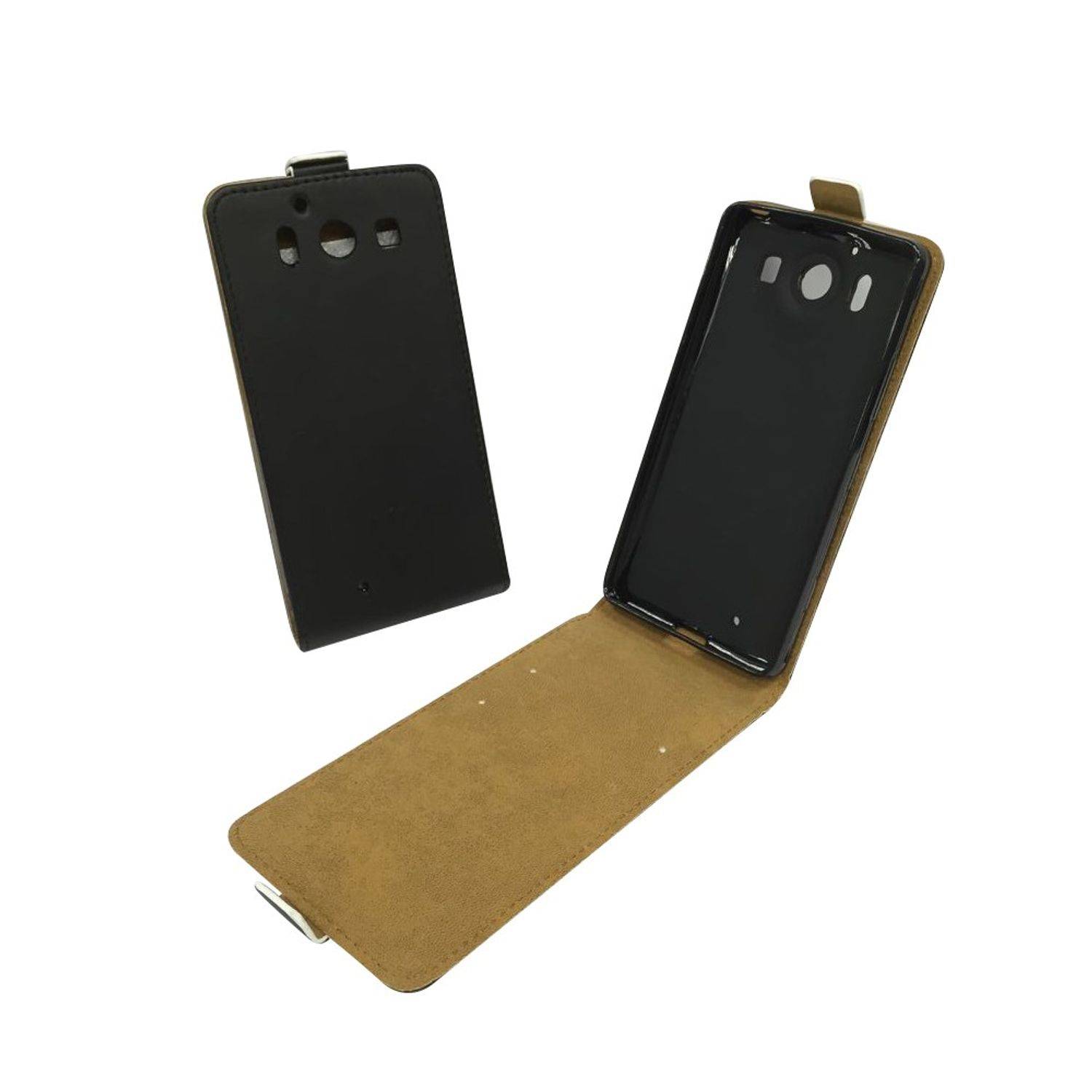 Microsoft Lumia 950 Handyhülle Backcover Schwarz