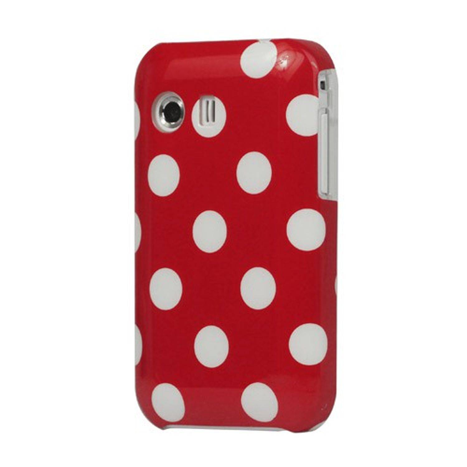 Samsung S5360 Handyhülle Backcover Rot