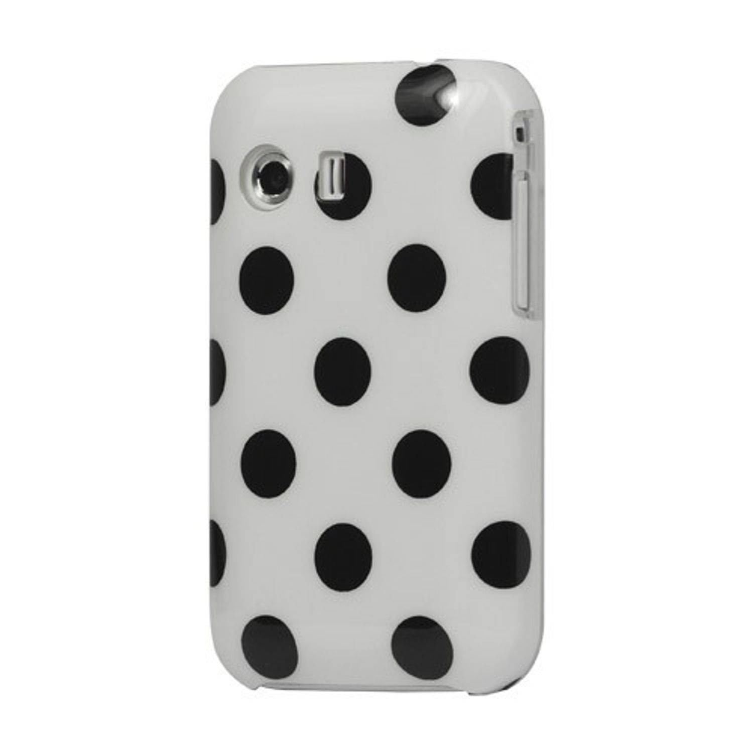 Samsung S5360 Handyhülle Backcover Weiß