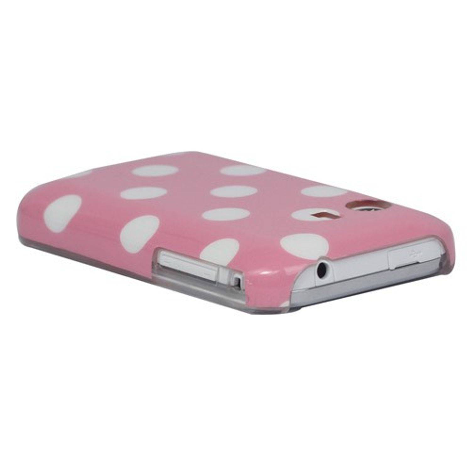 Samsung S5360 Handyhülle Backcover Weiß