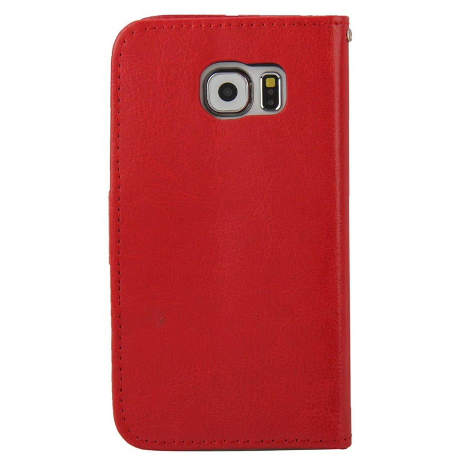 Samsung Galaxy S6 Handyhülle Backcover Braun