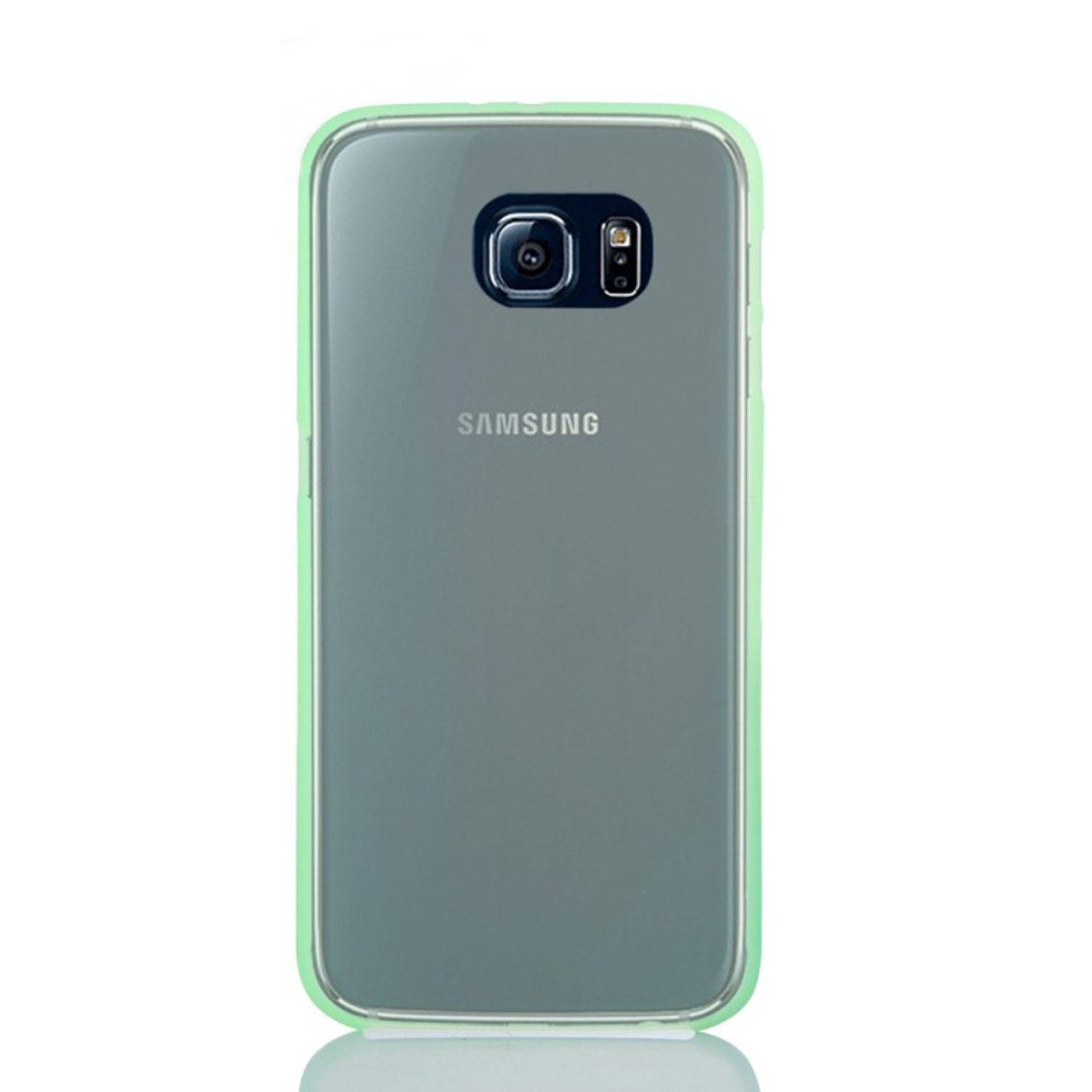 Samsung Galaxy S6 Handyhülle Backcover Grün