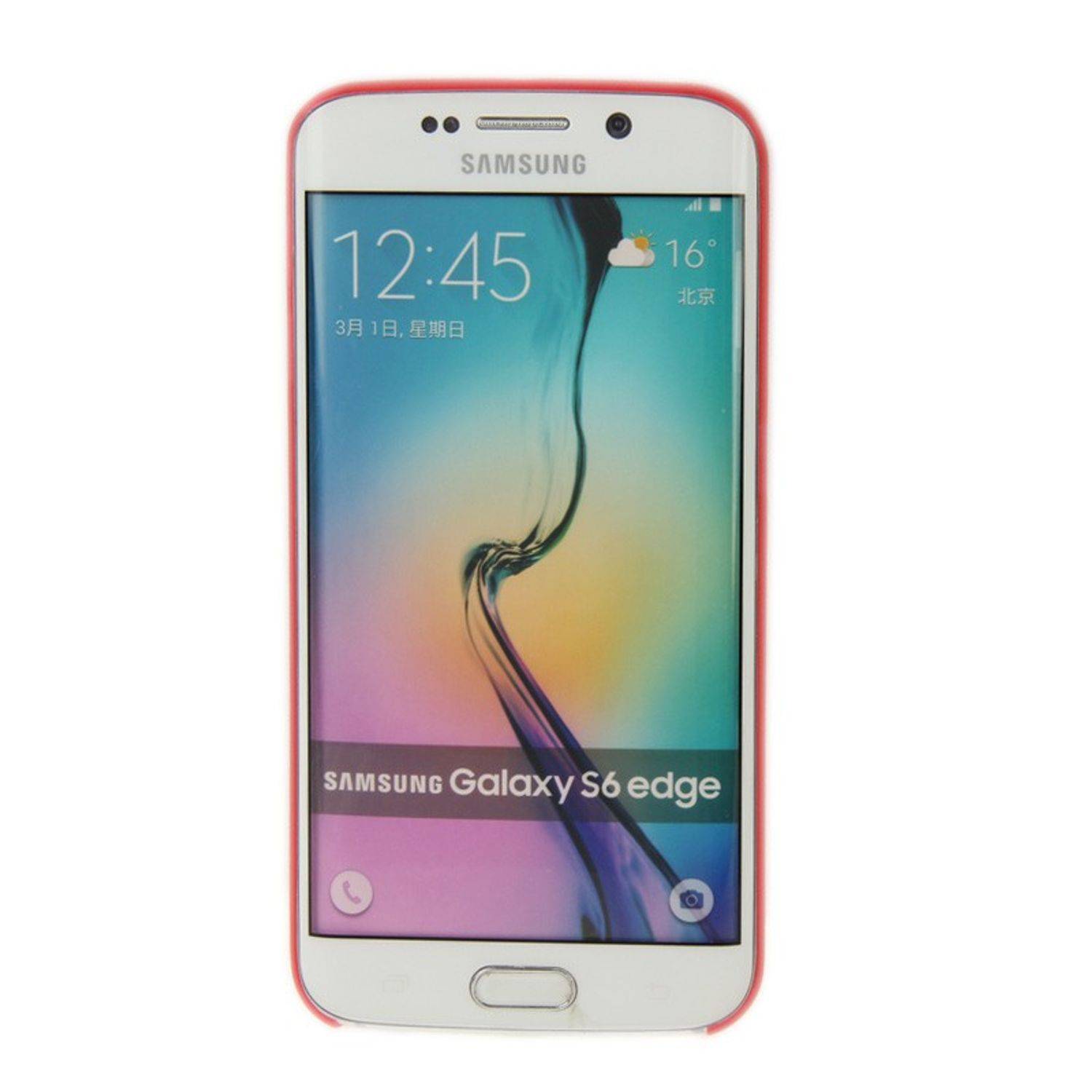 Samsung Galaxy S6 Edge Handyhülle Backcover Blau