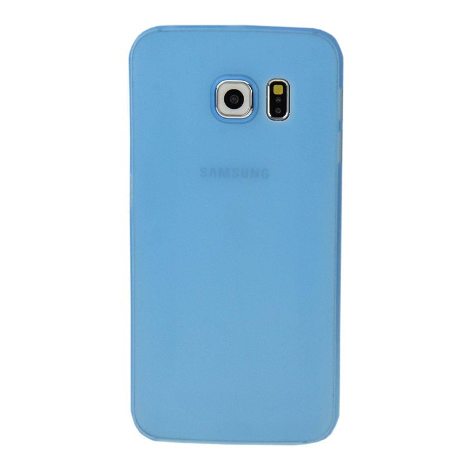 Samsung Galaxy S6 Edge Handyhülle Backcover Blau