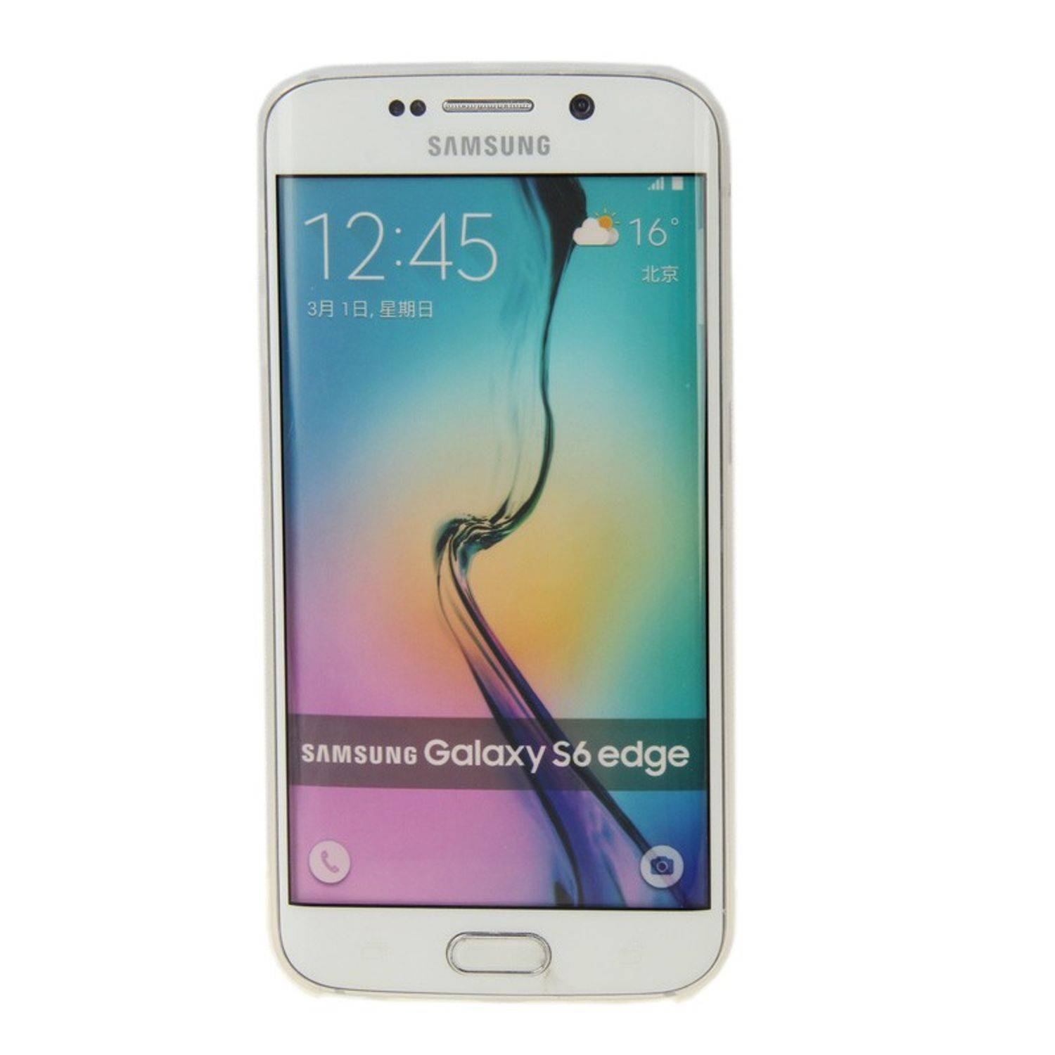 Samsung Galaxy S6 Edge Handyhülle Backcover Rot