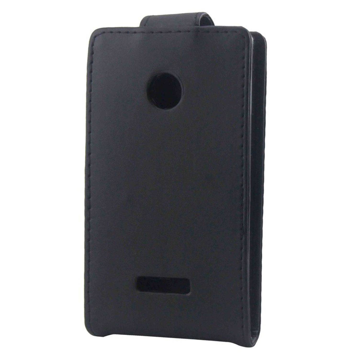 Microsoft Lumia 435 Handyhülle Backcover Schwarz