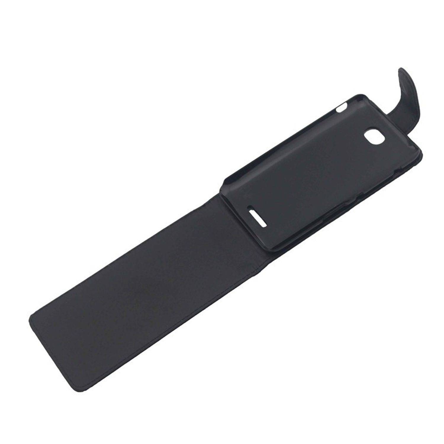 Microsoft Lumia 435 Handyhülle Backcover Schwarz