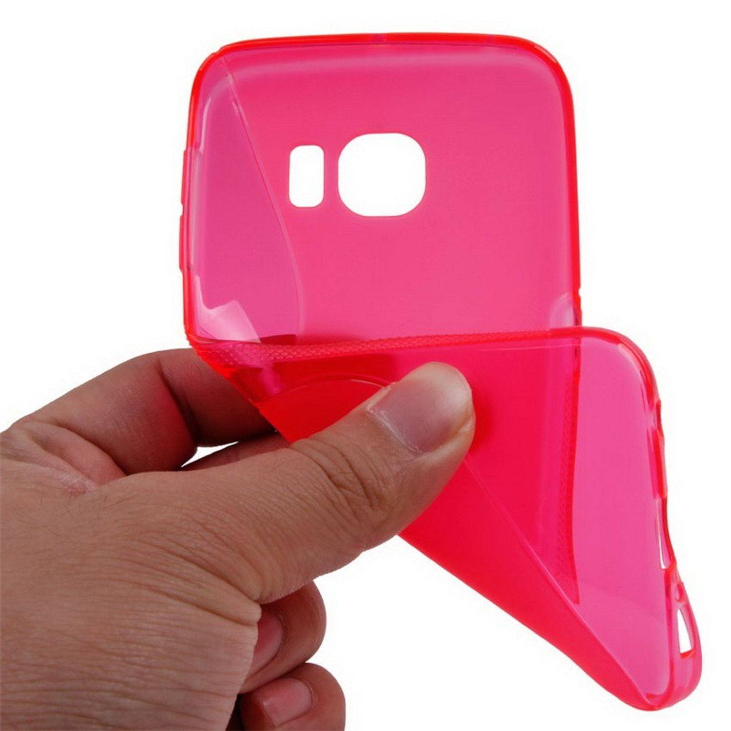 Samsung Galaxy S6 Edge Handyhülle Backcover Blau