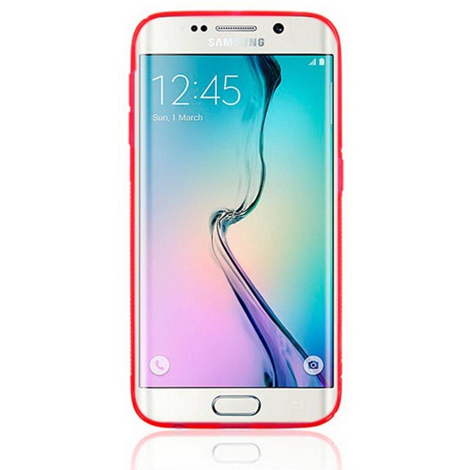 Samsung Galaxy S6 Edge Handyhülle Backcover Blau