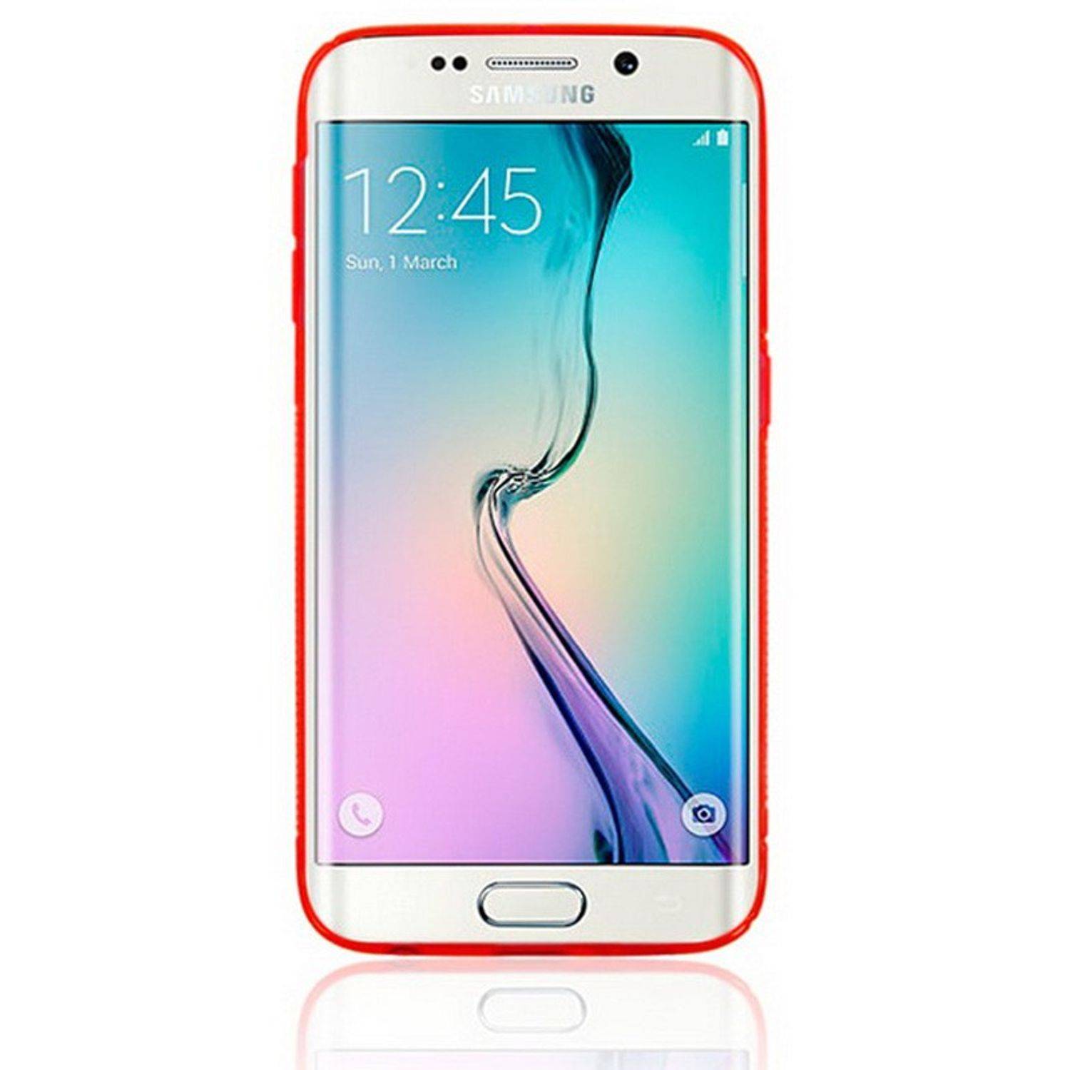 Samsung Galaxy S6 Edge Handyhülle Backcover Violett