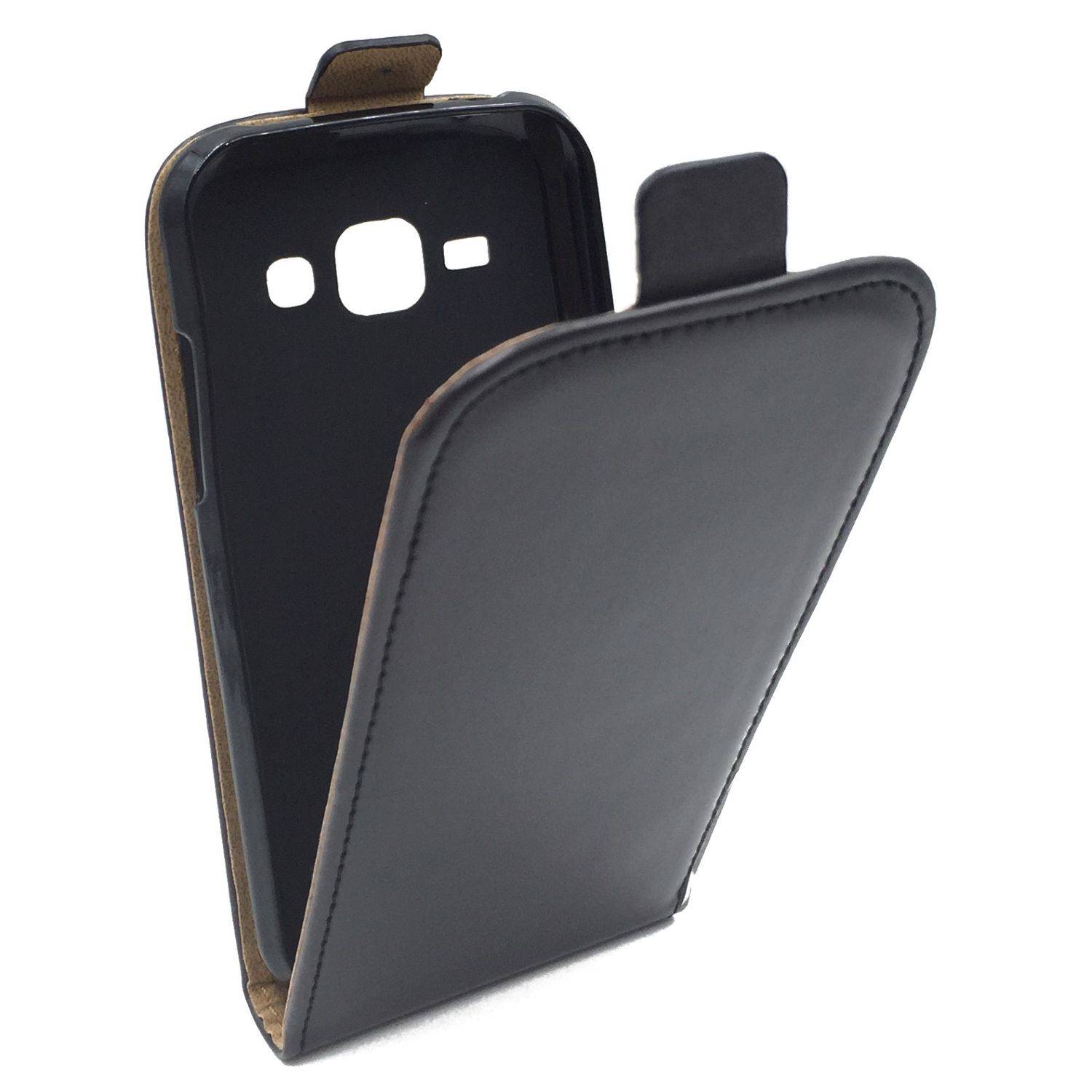 Samsung Galaxy J1 (2015) Handyhülle Backcover Schwarz