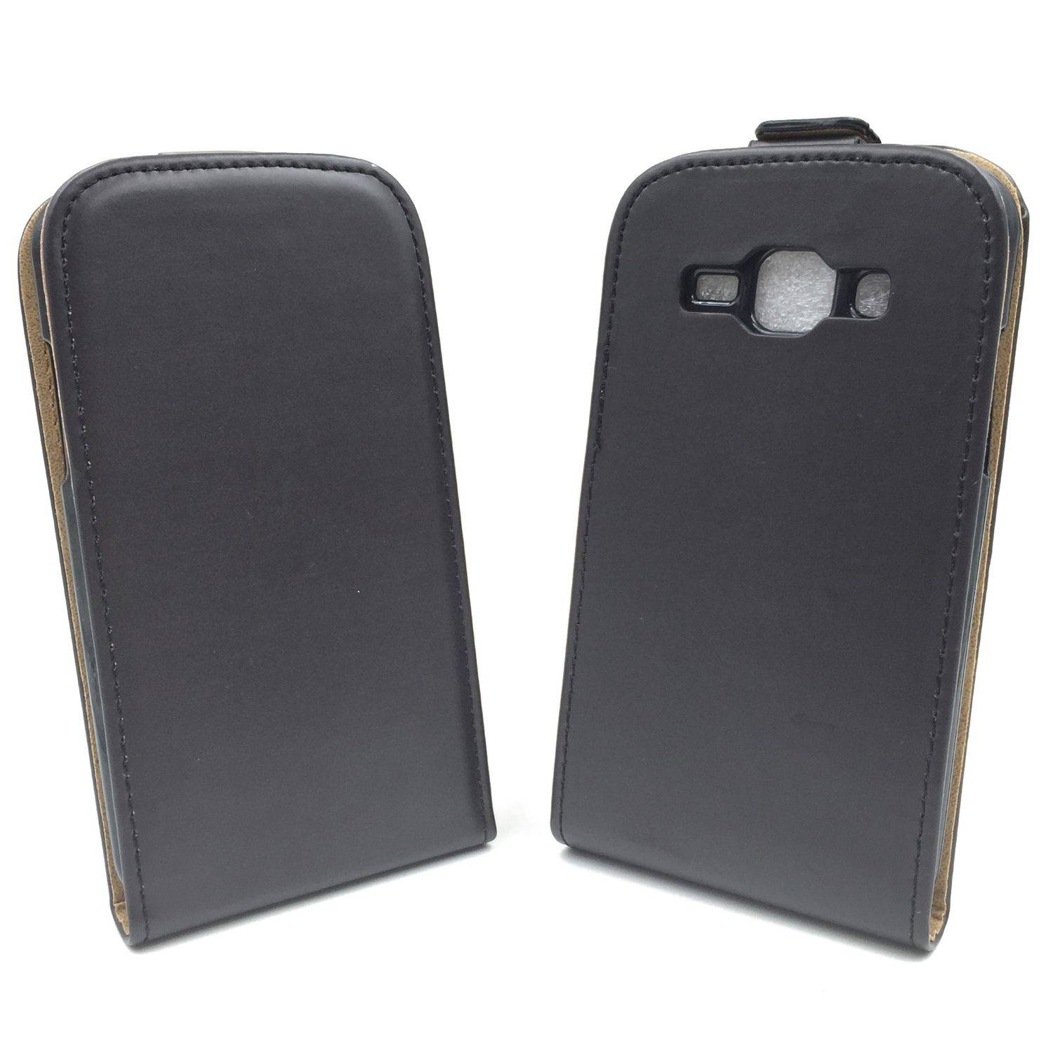 Samsung Galaxy J1 (2015) Handyhülle Backcover Schwarz