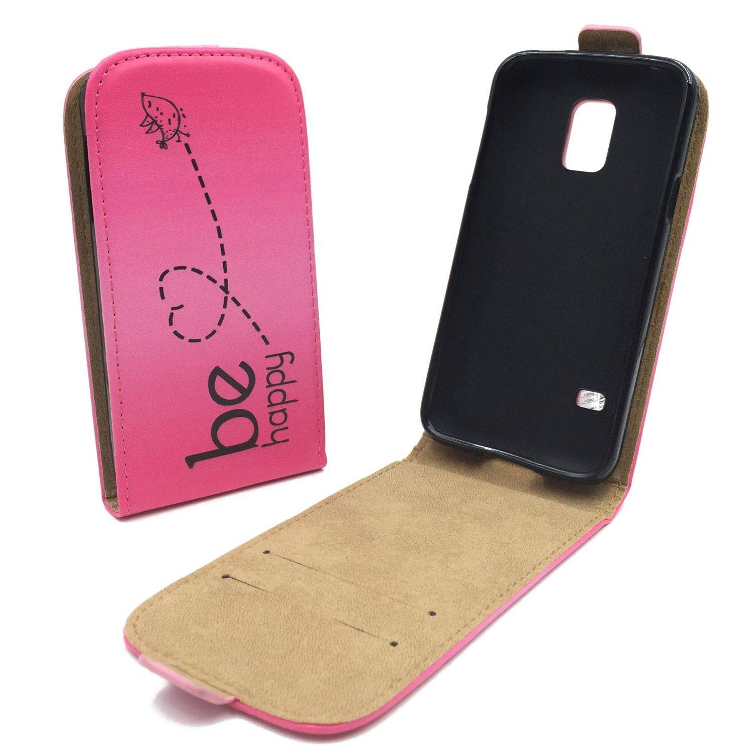 Samsung Galaxy S5 Mini Handyhülle Backcover Rosa