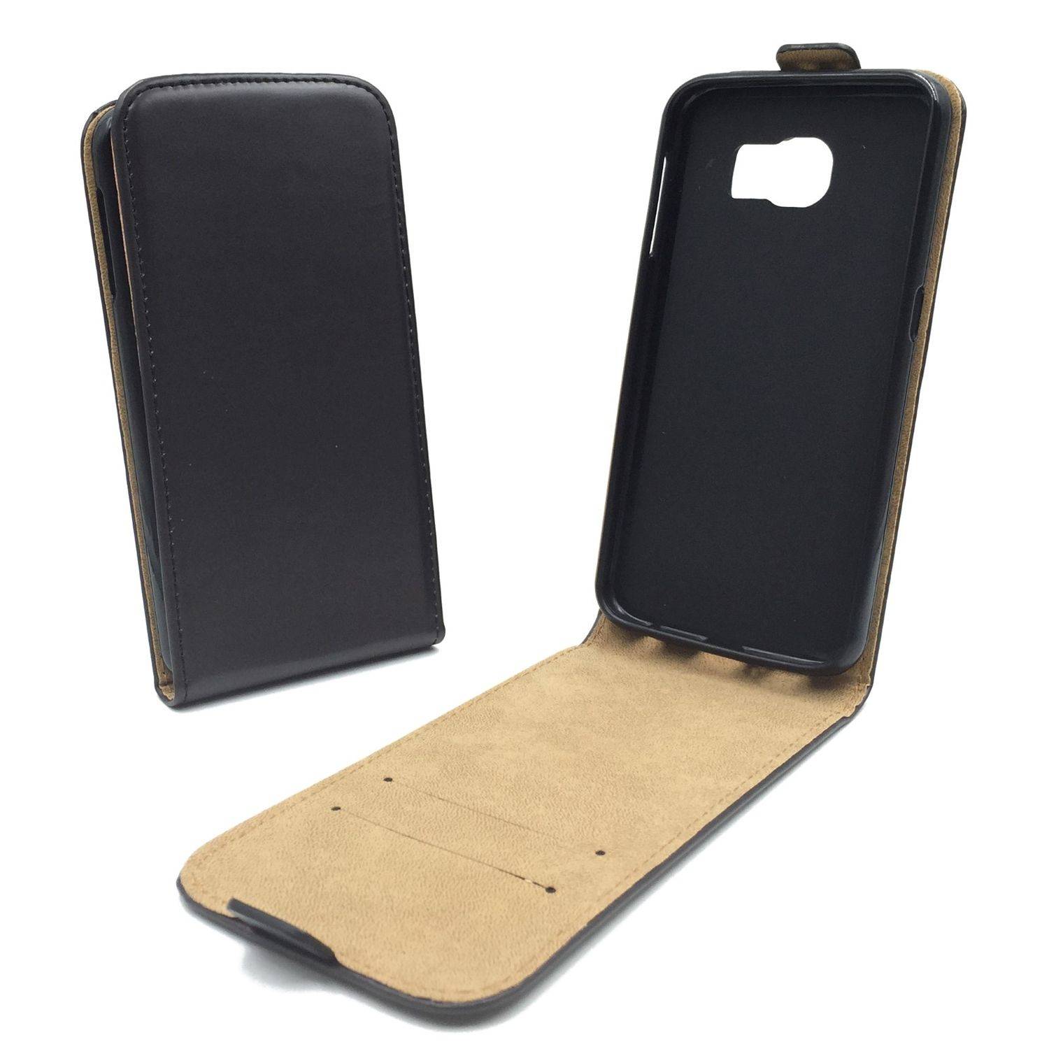 Samsung Galaxy S6 Handyhülle Backcover Schwarz