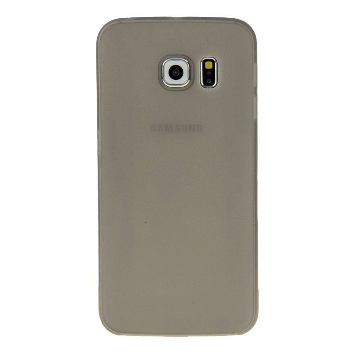 Samsung Galaxy S6 Edge Handyhülle Backcover Grau