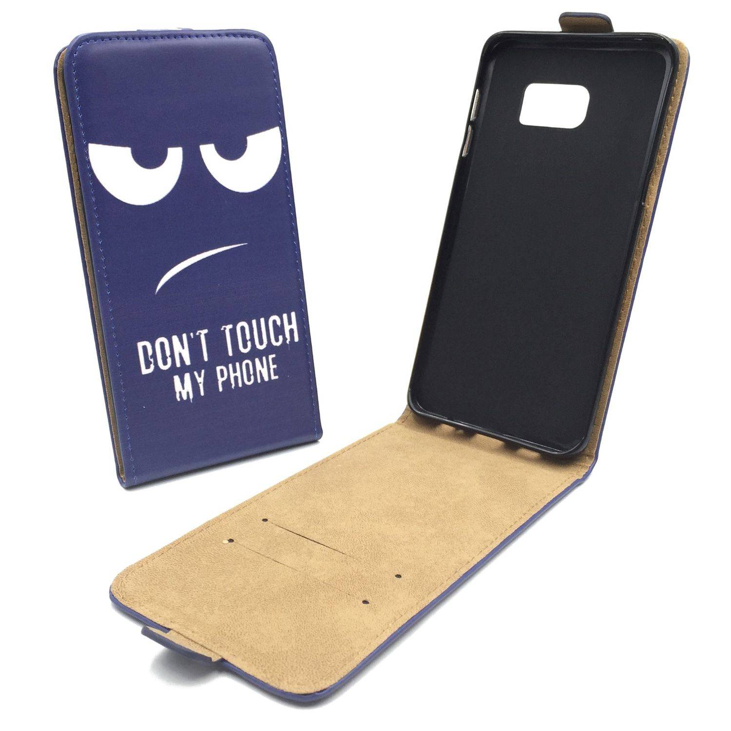Samsung Galaxy S6 Edge Handyhülle Backcover Blau